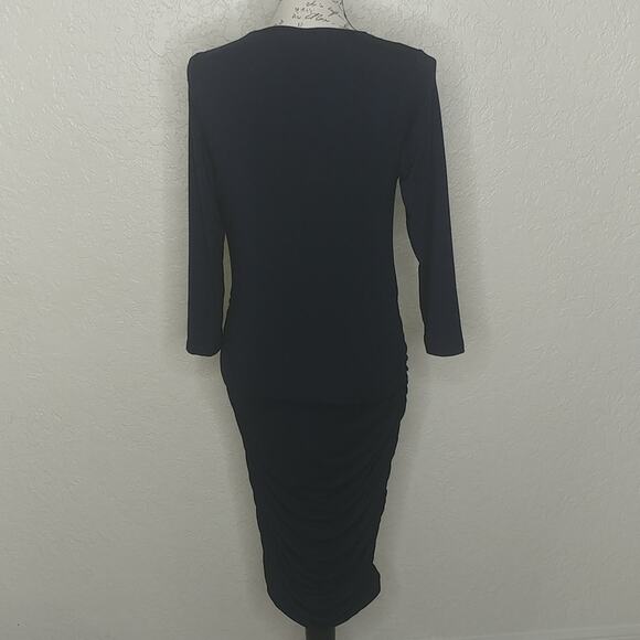 Ingrid & Isabel Fitted Dress Blue Size L - Picture 3 of 6